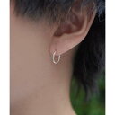 セットアップセブン SETUP7 シルバー925 シンプルサークルピアス SF-340 NKS (シルバー)