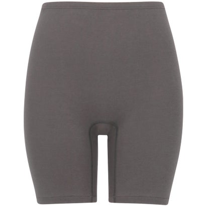 ウイング Wing あったかインナー オーガニックコットン混 やわらかくやさしい肌ざわり 【綿の贅沢オーガニック】 綿混 ボトム 3分丈 秋 冬【返品不可商品】 （GY）