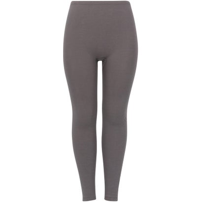 ウイング Wing あったかインナー オーガニックコットン混 やわらかくやさしい肌ざわり 【綿の贅沢オーガニック】 足首丈【返品不可商品】 （GY）