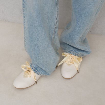 ラウナレアバレエ Launa lea ballet 【一部店舗限定】【25AW】ソフトバレエスニーカー(B3006A) （アイボリー）