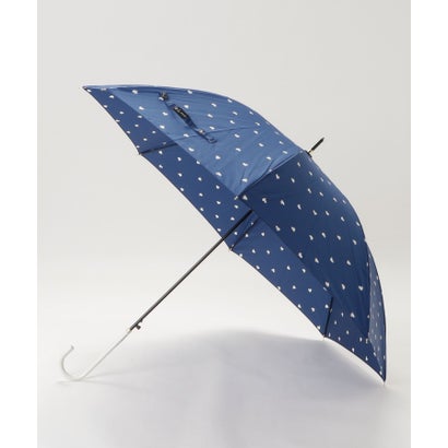 メゾンブリーズ MAISON BREEZE 60cm 耐風骨 傘 ハート柄 （ネイビー）