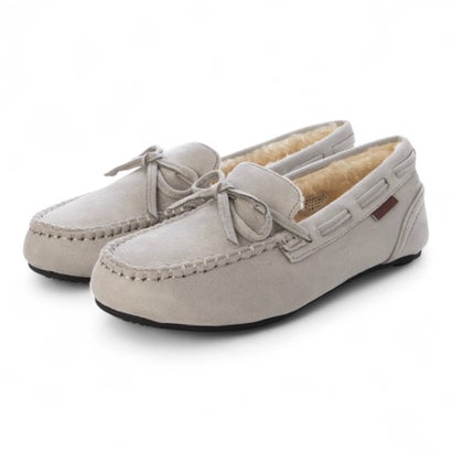 ブランコワール Balancoire 内ボア リボンモカシン （グレー）