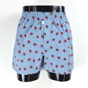 タケオキクチ TAKEO KIKUCHI 前開トランクス 【返品不可商品】 (ブルー)