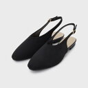 ザ ショップ ティーケー (ウィメン) THE SHOP TK(Women) スエードバックストラップシューズ (ブラック(419))