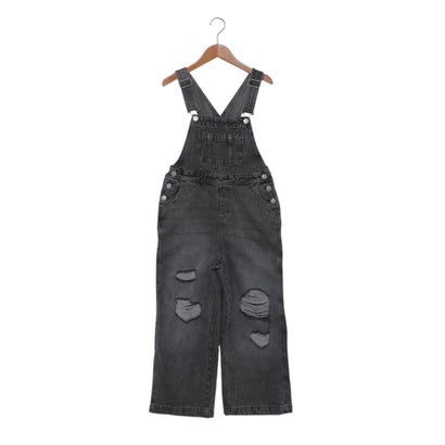 ラブトキシック Lovetoxic 【BS】デニムオーバーオール （グレー）