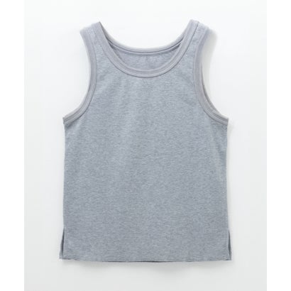 マックハウス Mac-House チュールテレコタンクトップ （ライトグレー）