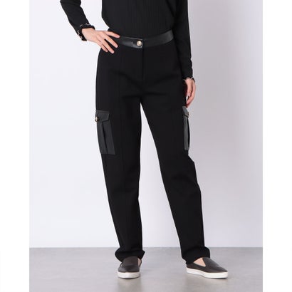 ガウディ GAUDI フェイクレザーポケットポイントパンツ （BLACK）