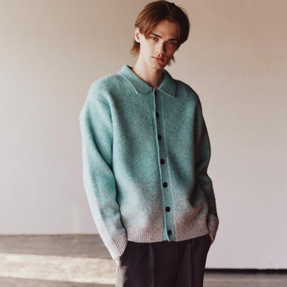 ティーケー タケオ キクチ tk.TAKEO KIKUCHI ミスティーシャギーカーディガン （ミントグリーン(021)）