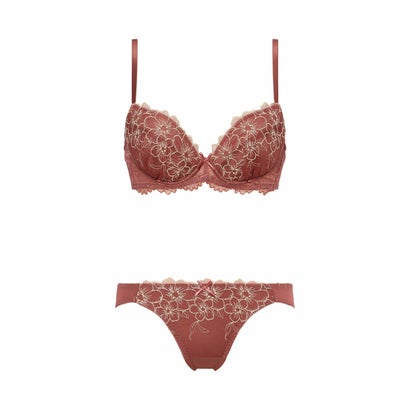 アモスタイル バイ トリンプ AMOSTYLE BY Triumph Daily AMOSTYLE 3/4カップブラ ブラ＆ショーツセット..