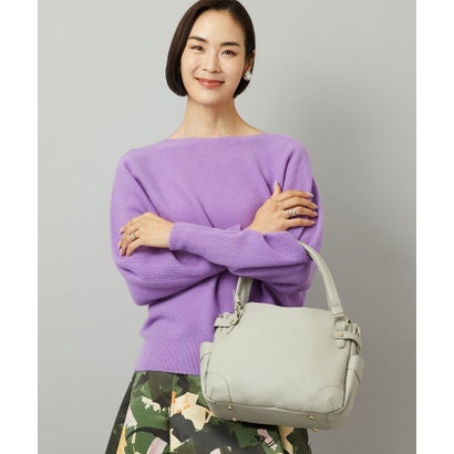 エムケーミッシェルクラン バッグ MK MICHEL KLEIN BAG [2WAY]サイドポケットデザイントートバッグ （グレー）