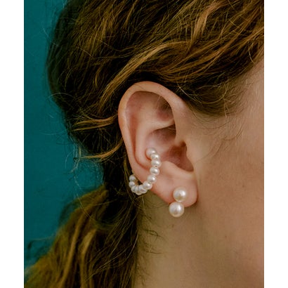 ルボンボン les bon bon orbit ear cuff M BOB362 （ホワイト）