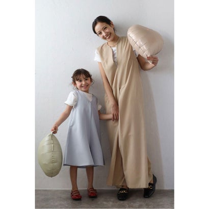 ボンジュールサガン BONJOUR SAGAN 【3-10才対応】Vネックオールインワン （BLACK）