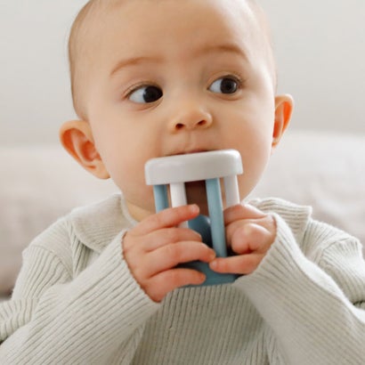 ポーラービー PolarB ラトル【返品不可商品】 （ブルー）