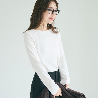 コカ coca コットンスムースサイドスリットTシャツ （White）のサムネイル