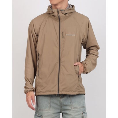 モンベル mont-bell モンベル ライトシェルパーカ Men's 男性用 （タン）