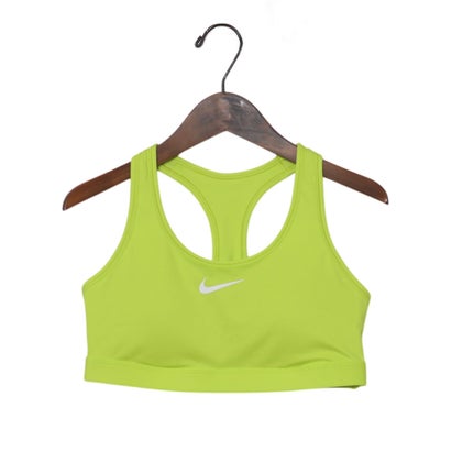 ナイキ NIKE レディース フィットネス スポーツブラ ナイキ ウィメンズ スウッシュ MED SPT ブラ DX6822389 （CYBER/WHITE）