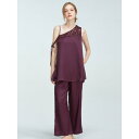 アンブラ ANNEBRA Harmony in Bloom ロングパンツセットアップ (Dark Purple)