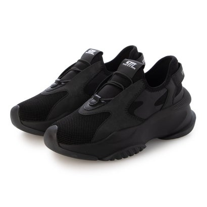 スティーブ マデン STEVE MADDEN カラーリングボリュームソールスニーカー （ブラック）