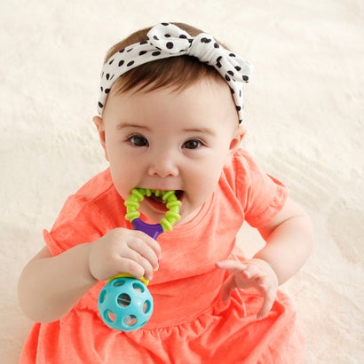 サッシー Sassy ビーズラトル【返品不可商品】 （マルチカラー）