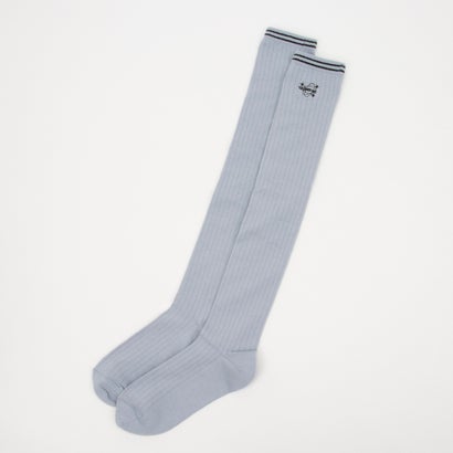 ラブトキシック Lovetoxic ラインリブニーハイソックス （サックス）