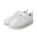 ナイキ NIKE キッズ スニーカー ベルクロ 面ファスナー コート ボロー LOW リクラフト PS DV5457-106 (ホワイト)