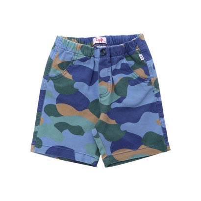 存在感のある迷彩柄がコーデのポイントになるハーフパンツです。ウエストゴム仕様で履きやすく、アクティブな動きにも対応します。アウトドアやレジャーシーンにもぴったりです。Giovanna Miletti（ジョヴァンナ・ミレッティ）が 1980 ...