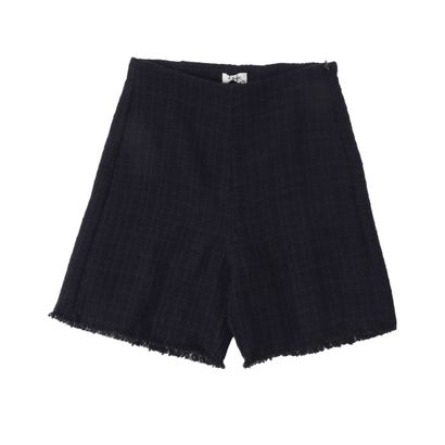 Long-Trousers, Trousers - イル・グッフォ il gufo パンツ_ショート丈 （ブラック）
