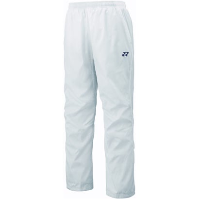 ヨネックス YONEX ヨネックス YONEX テニス ユニ裏地付ウインドウォーマーパンツ 80105 （011 ホワイト）