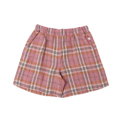 落ち着いた雰囲気のチェック柄が可愛いキッズ用ショートパンツです。ウエストは総ゴム仕様で快適なフィット感を実現し、着脱もスムーズ。タック入りのデザインで程よいゆとりがあり、動きやすさも抜群です。両サイドには便利なポケット付きで実用性も◎。普段使いからお出かけまで幅広く活躍する、おしゃれなアイテムです。Giovanna Miletti（ジョヴァンナ・ミレッティ）が 1980 年に設立したイタリアの子供服ブランド、Il Gufo（イル・グッフォ）。現在ではヨーロッパを始め、ロシア、アメリカ、アジアなど世界中に展開しています。天然素材を使用した美しいイタリアンスタイルのアイテムを手作りで製作しています。こちらはアウトレット品です。主にはシーズン落ちの新品になりますが、中には細かな傷やシワ、若干の色落ち等がある場合がございます（訳あり品を除く）。160cm : 【ウエスト】68cm / 【ヒップ】98cm / 【股上】30cm / 【股下】14.5cm
