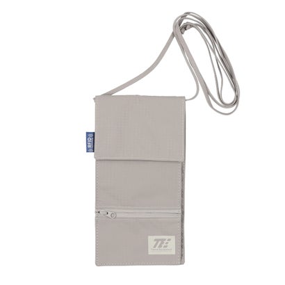 ノーブランド no brand 【トラベルイクイップメント】セキュリティポーチL （グレー）