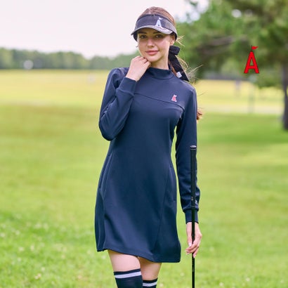 アダバット ストリーム ADABAT STREAM スムースブロッキングワンピース （ブラック(019)）