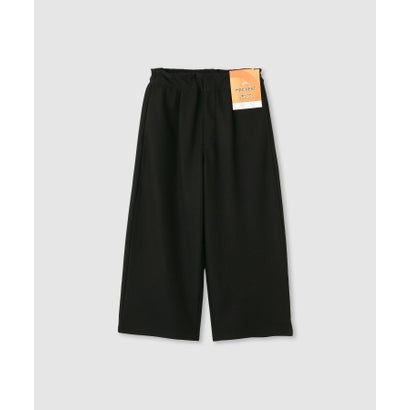 マックハウス Mac-House MAC HEAT 裏ベロアワイドパンツ （ブラック）