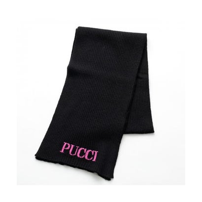 プッチ PUCCI EMILIO PUCCI KIDS マフラー PX0A13 Z2362 （930/ブラック）