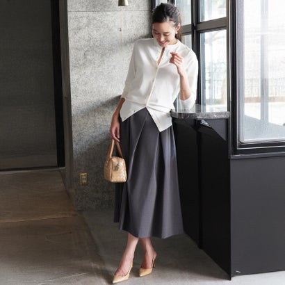 ヴィリーナ VIRINA 【洗える・ニット・スカート・セットアップ】パロマカーディガン＆スカートセット ..