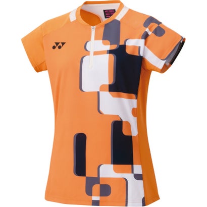 ヨネックス YONEX ヨネックス YONEX バドミントン ウィメンズゲームシャツ 20856 （652 フォールオレンジ）