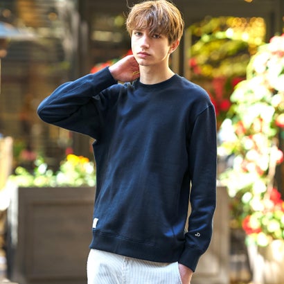 ドレステリア DRESSTERIOR 裏起毛 プルオーバースウェット (ネイビー(094))