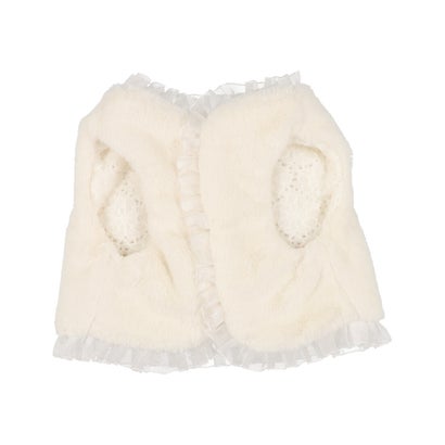 リュクスバーディ Luxe birdie バーディ Luxe birdie ネージュベスト M ホワイト 【返品不可商品】 （..