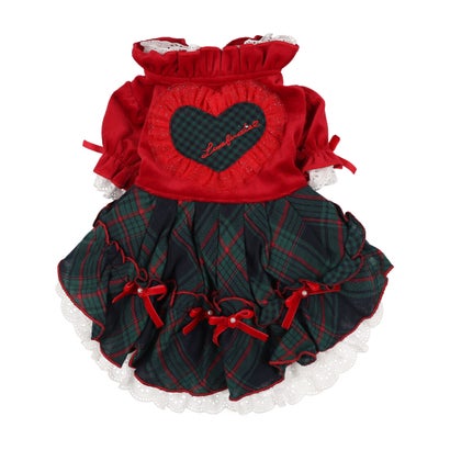 リュクスバーディ Luxe birdie バーディ Luxe birdie アイナワンピース M レッド 【返品不可商品】 （レッド）