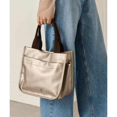 セットアップセブン SETUP7 見やすく収納サイドポケットトート SNBD （ブロンズ）