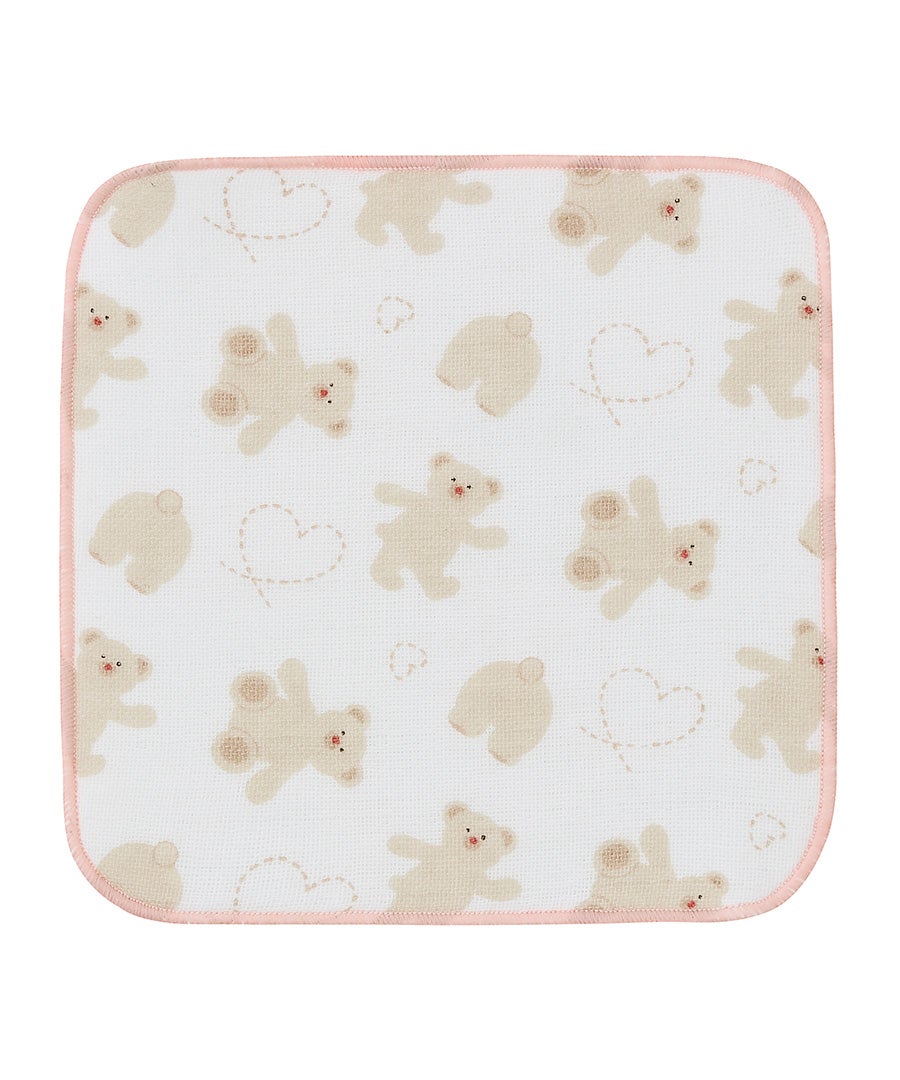 ディーバイダッドウェイ D by DADWAY ガーゼミニタオル （ハートベア）