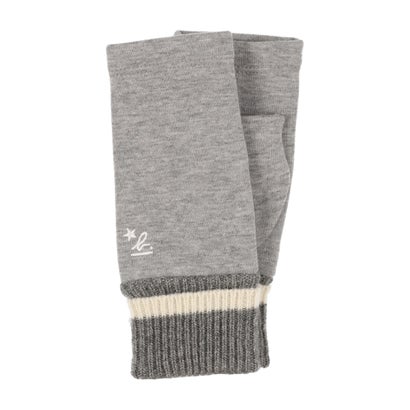 アニエスベー agnes b. 婦人 ジャージ手袋 指なし (グレー)