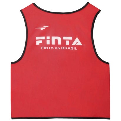 フィンタ FINTA フィンタ FINTA サッカー 昇華ビブス 番号無し FT3523 （7100 レッド）
