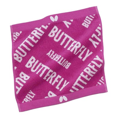 バタフライ BUTTERFLY バタフライ Butterfly 卓球 ラミック ハンドタオル 綿 ハンカチ パイル生地 汗拭..