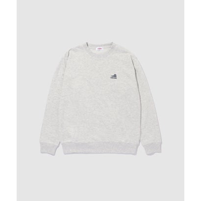 コンバース CONVERSE 裏毛ワンポイント刺繍スウェット （オートミール）