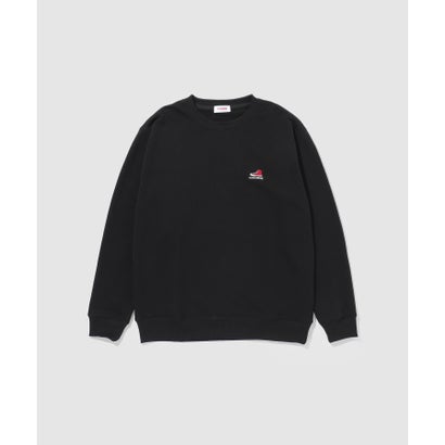 コンバース CONVERSE 裏毛ワンポイント刺繍スウェット （オートミール）