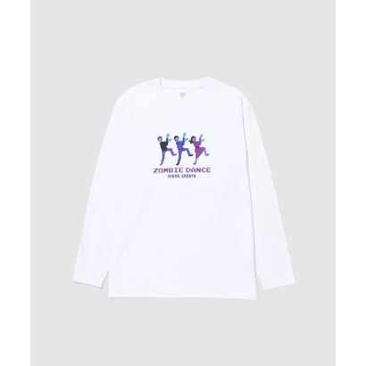 マックハウス Mac-House モンスターダンス長袖Tシャツ （ホワイト）