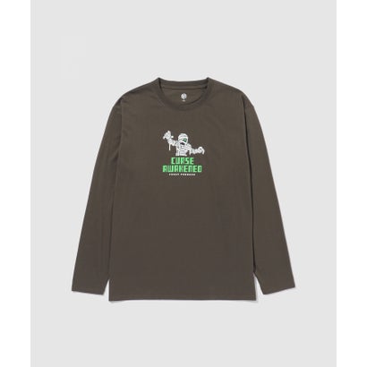 マックハウス Mac-House モンスターダンス長袖Tシャツ （ブラウンカーキ）