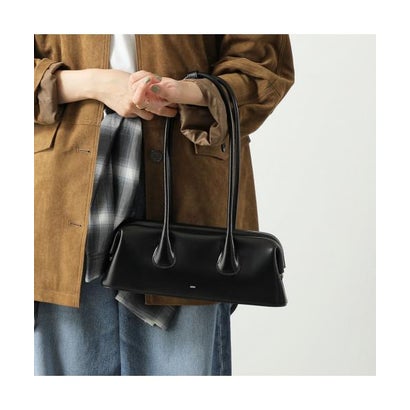 オソイ OSOI OSOI ハンドバッグ BOAT WIDE MINI がま口 （BLACK/ブラック）