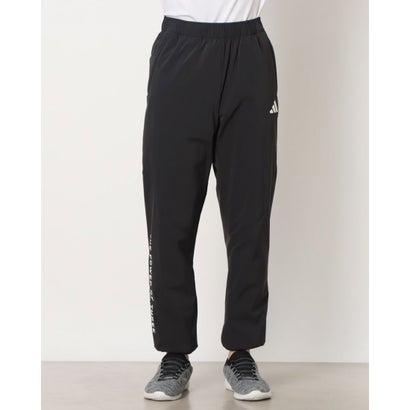 アディダス adidas メンズ ウインドパンツ アディダスアダプテーション ストレッチ ウーブン フルレングス パンツ JZ8751 （ブラック）