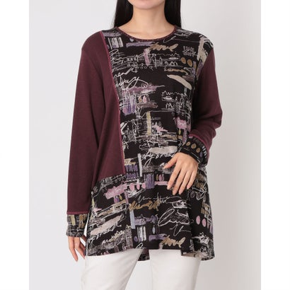 ファイン FINE プルオーバー (ボルドー)